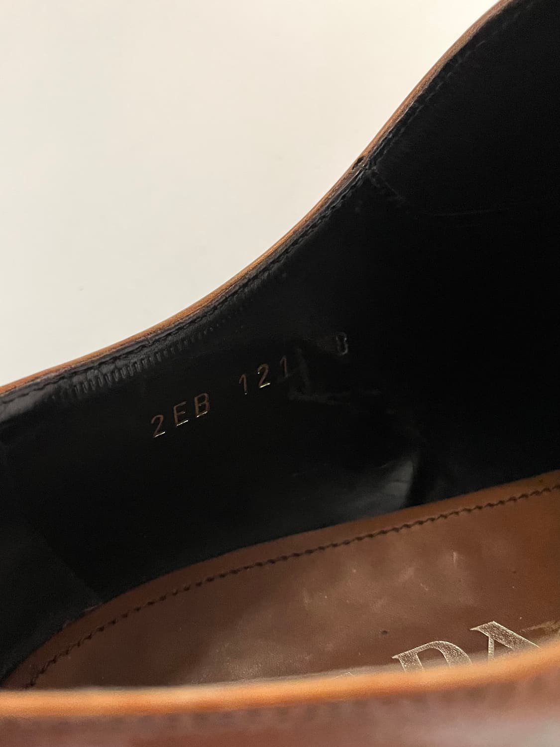 프라다 레더 더비슈즈 상품이미지7