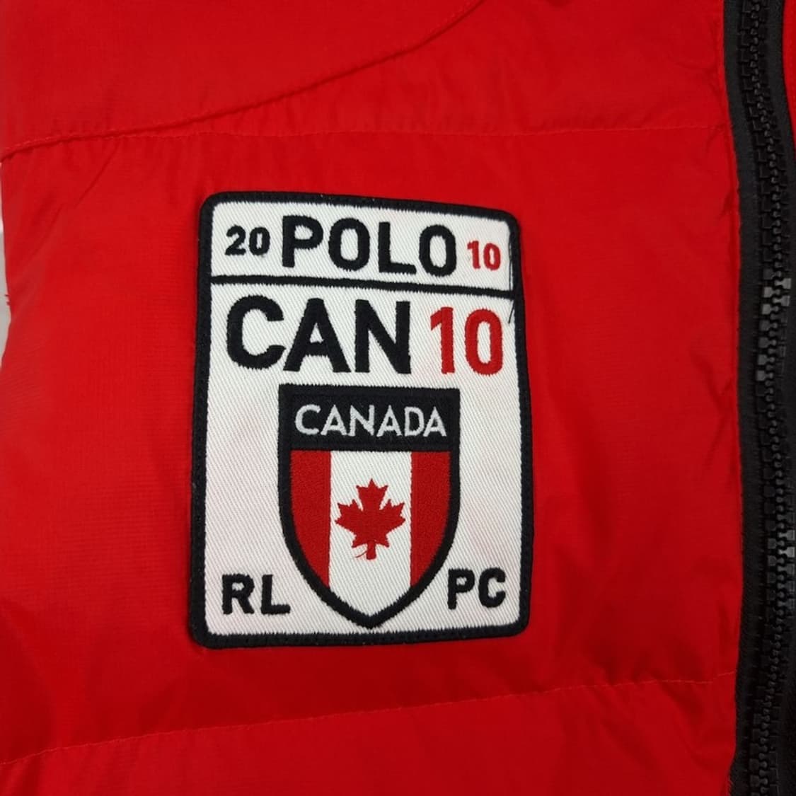 [폴로 랄프로렌] 빅포니 로고 자수 덕다운 후드 패딩 조끼 M18909 상품이미지5