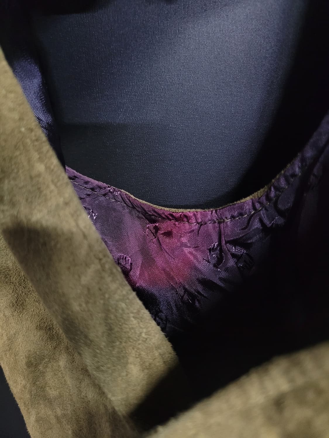 AIGNER 초빈티지 스웨이드 베스트 상품이미지5