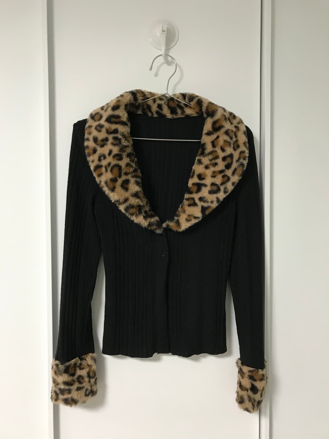 vintage pattern fur cardigan 상품이미지7