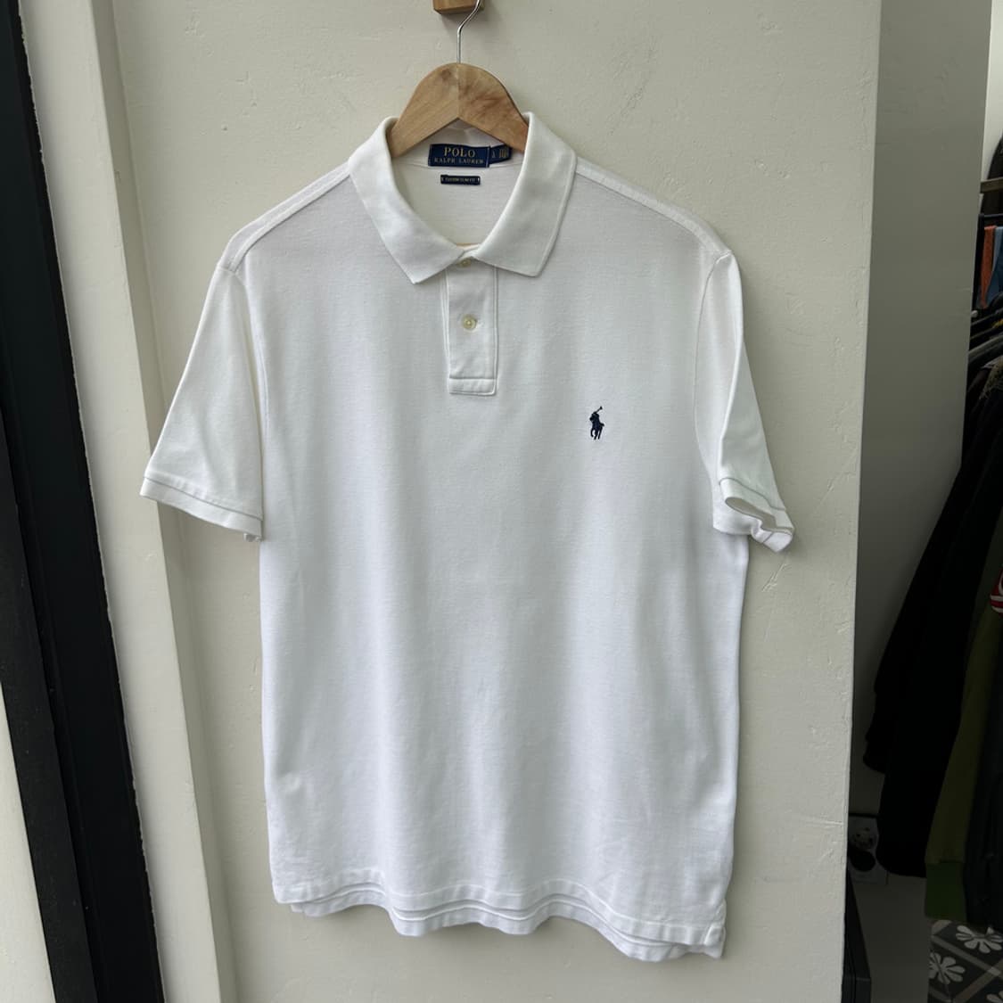 16773 - 폴로 랄프로렌 화이트 반팔 카라티 상품이미지2