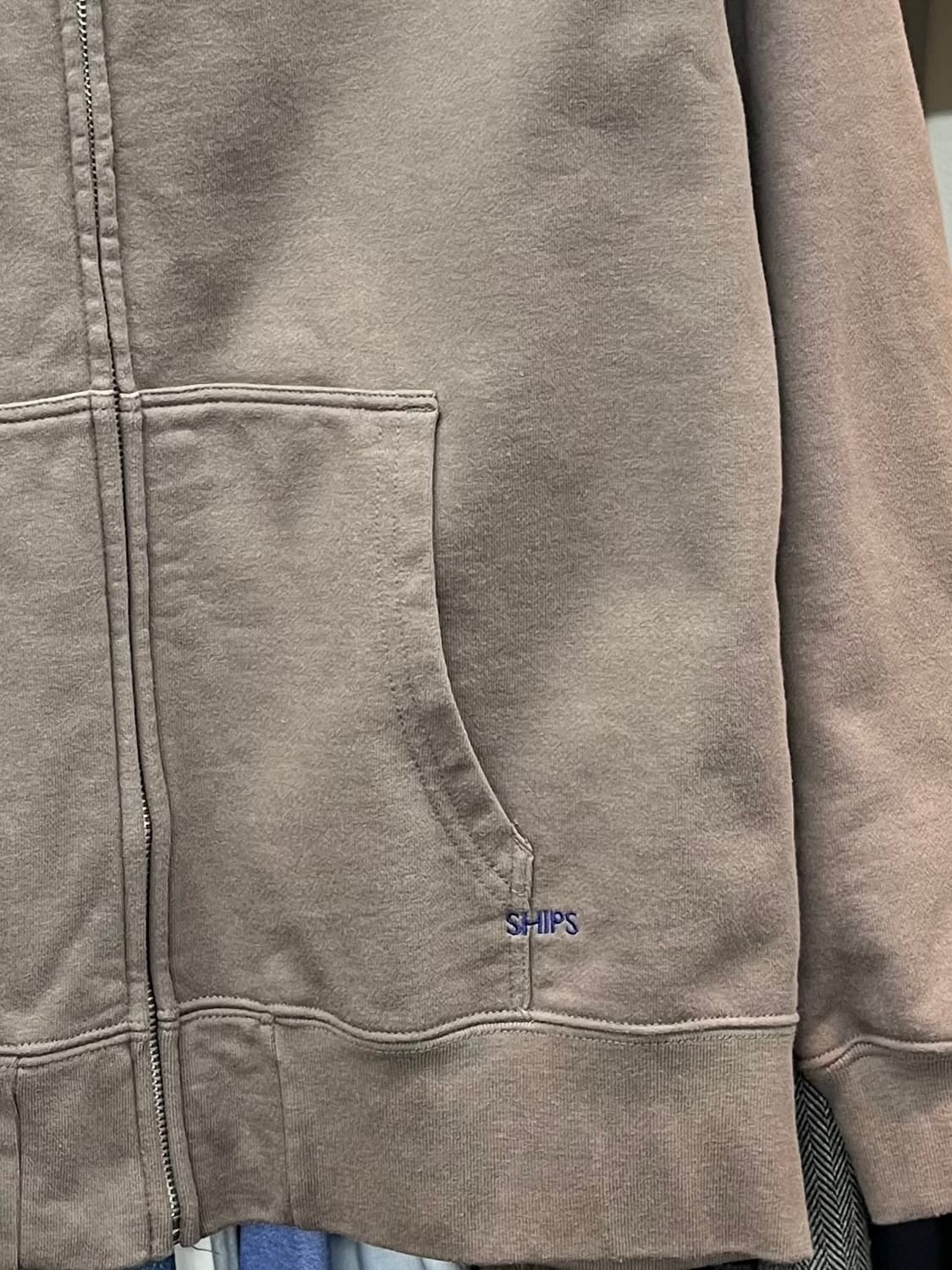 [100] SHIPS 쉽스 집업후드 브라운  상품이미지3