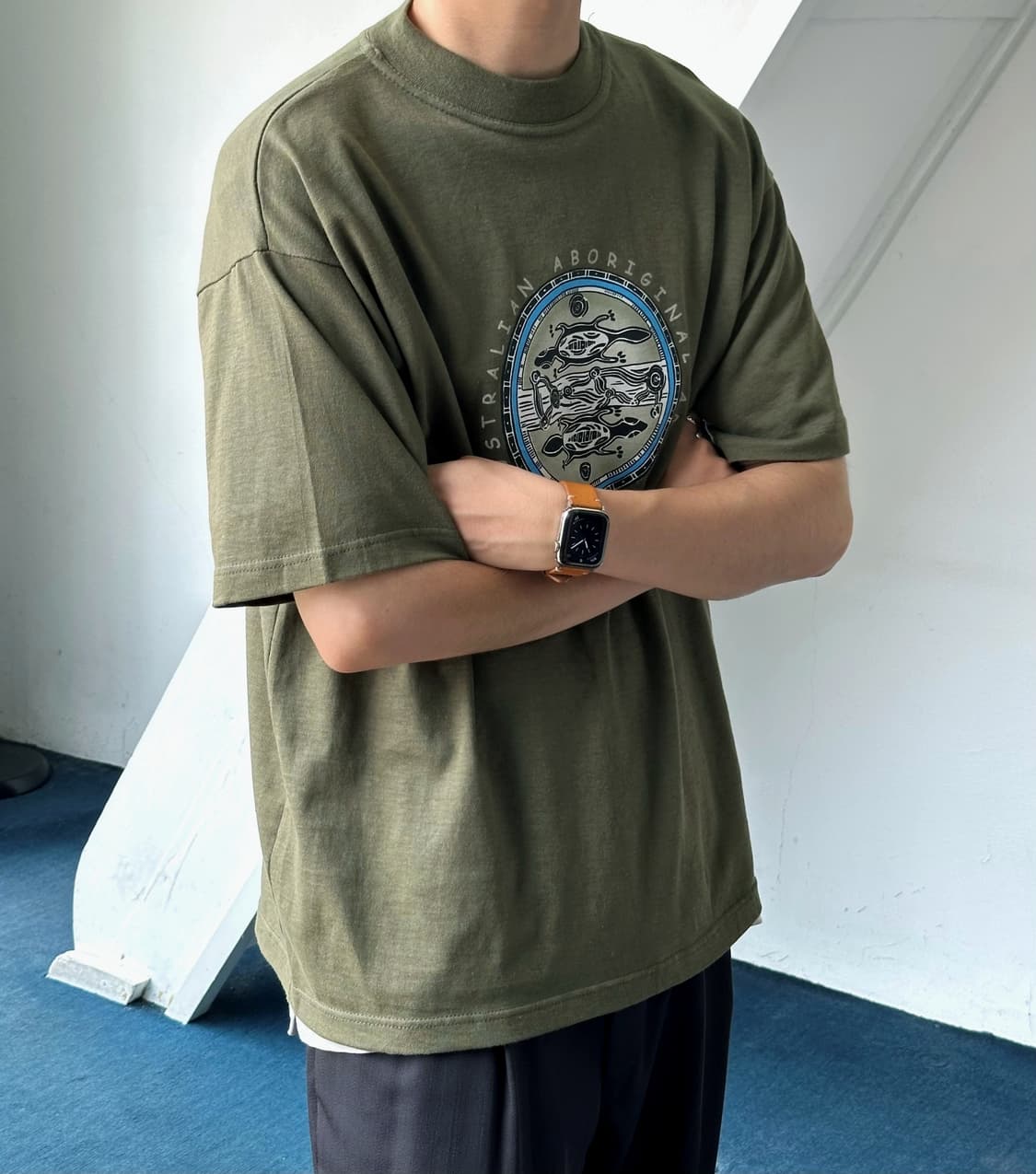 Cotton design print t-shirt 상품이미지8
