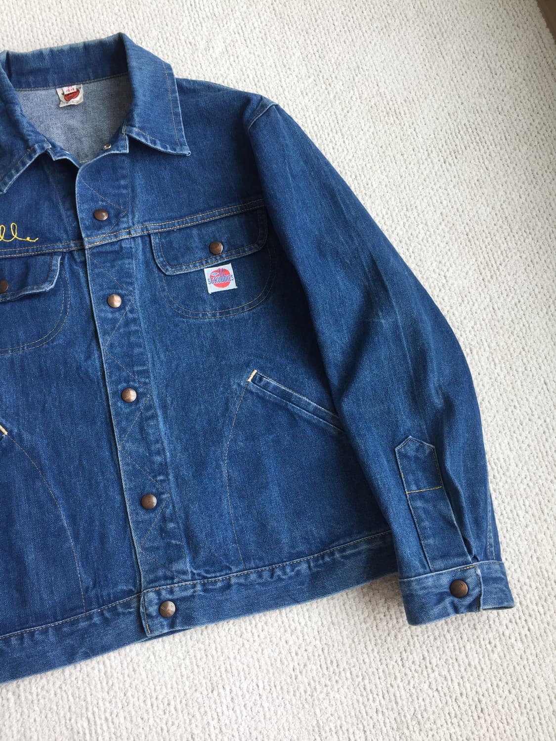 60‘s GWG(levis) 카우보이 유니온 메이드 데님자켓 상품이미지6