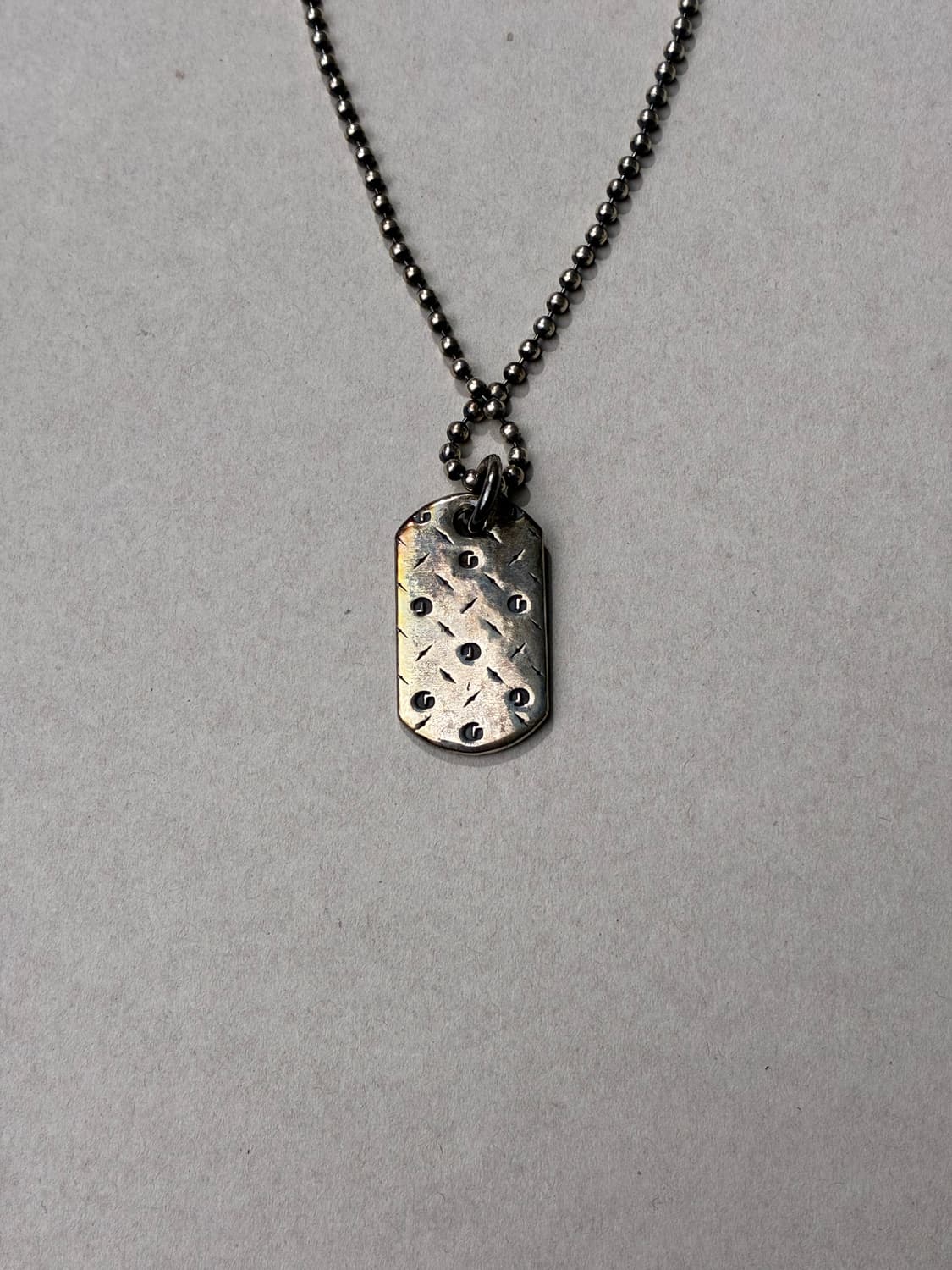 론원스 X 갤러리 디파트먼트 도그 택 펜던트 목걸이 925실버 상품이미지3