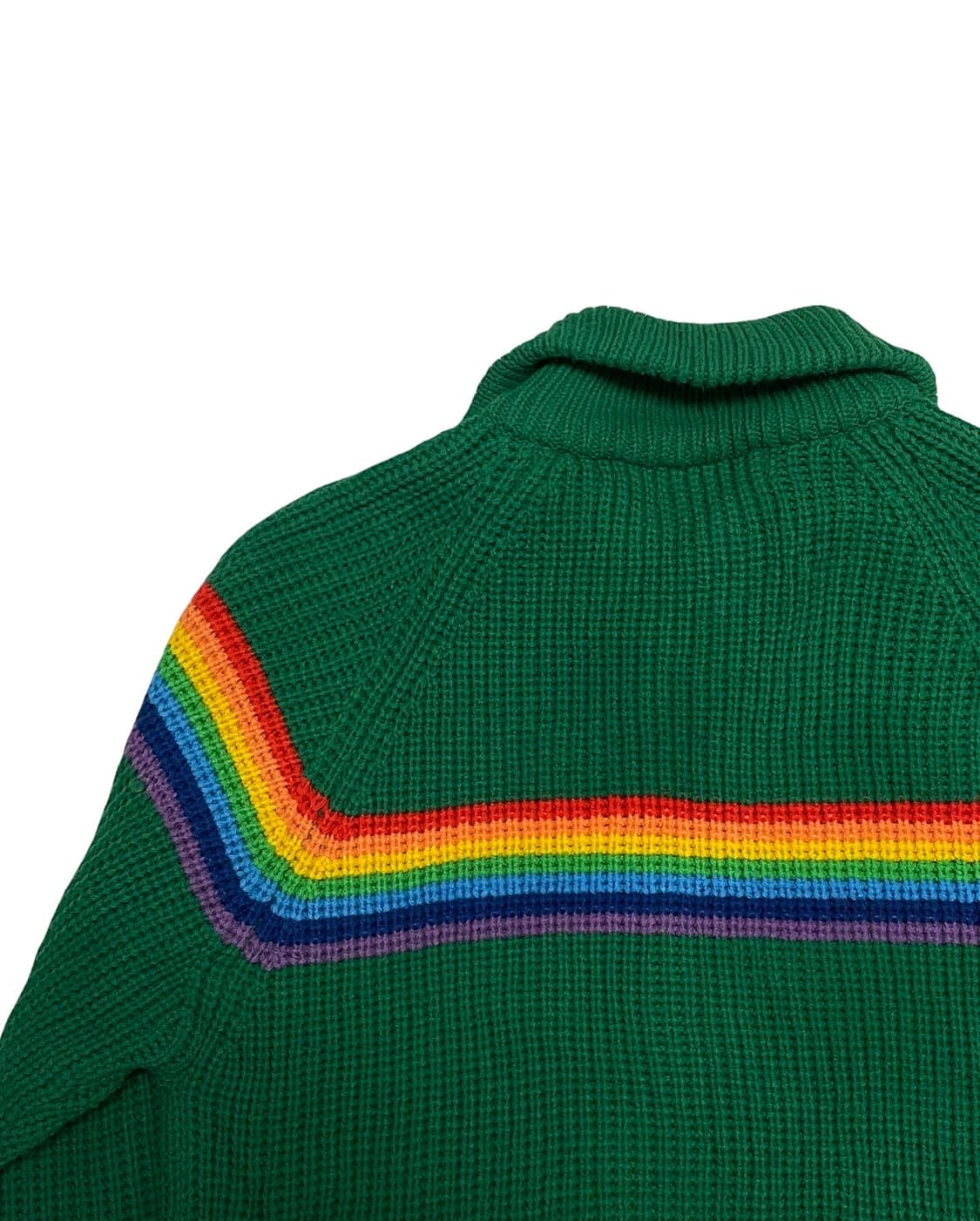 Thir wave rainbow knit zip up 상품이미지6