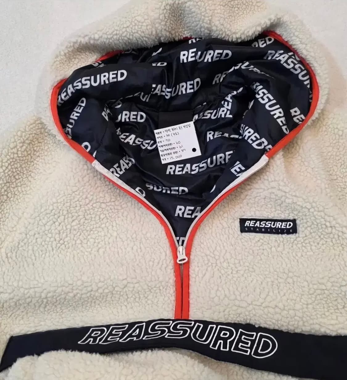 양털 뽀글이 후드 반집업 상품이미지4