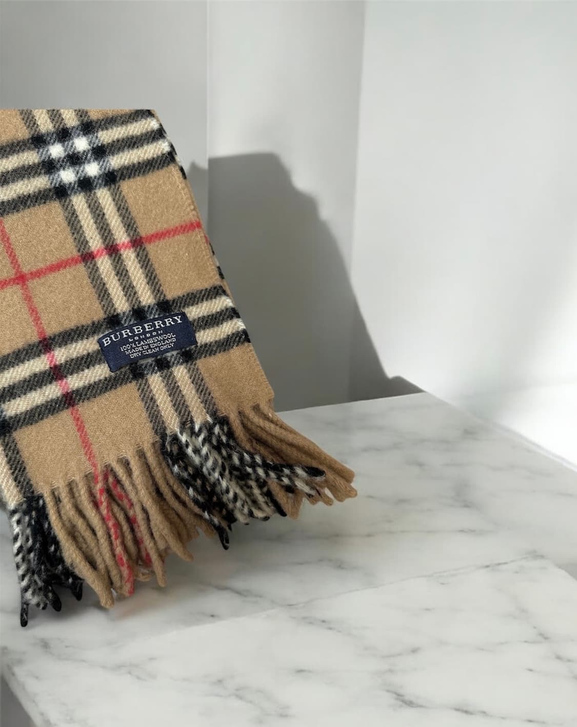 버버리 램스울 노바체크 머플러 상품이미지3