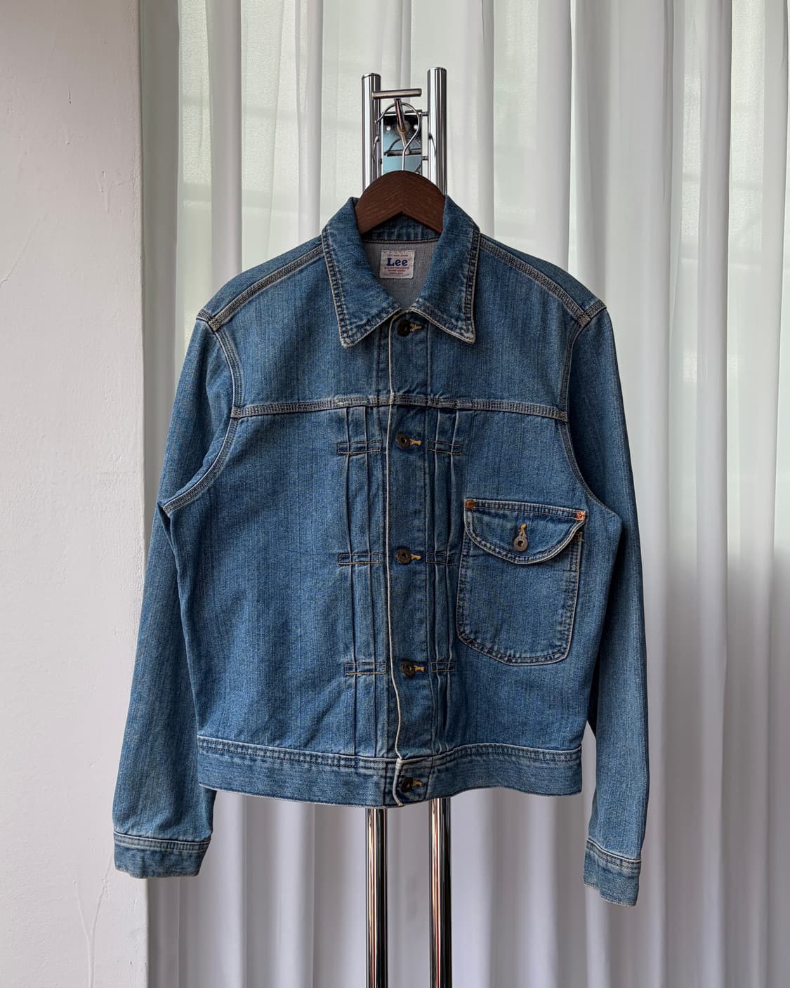 [S]Lee 리 90s JPN 0401 카우보이 1세대 데님 트러커 자켓 상품이미지3