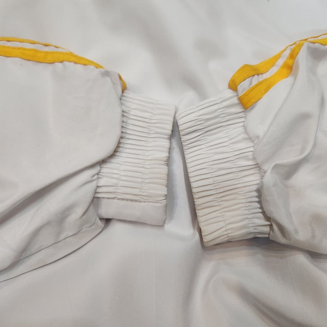 아디다스 90s 올드스쿨 바람막이 L 화이트옐로우 상품이미지5