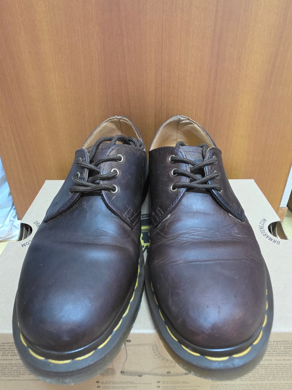 닥터마틴 1461 크레이지홀스 브라운 상품이미지2