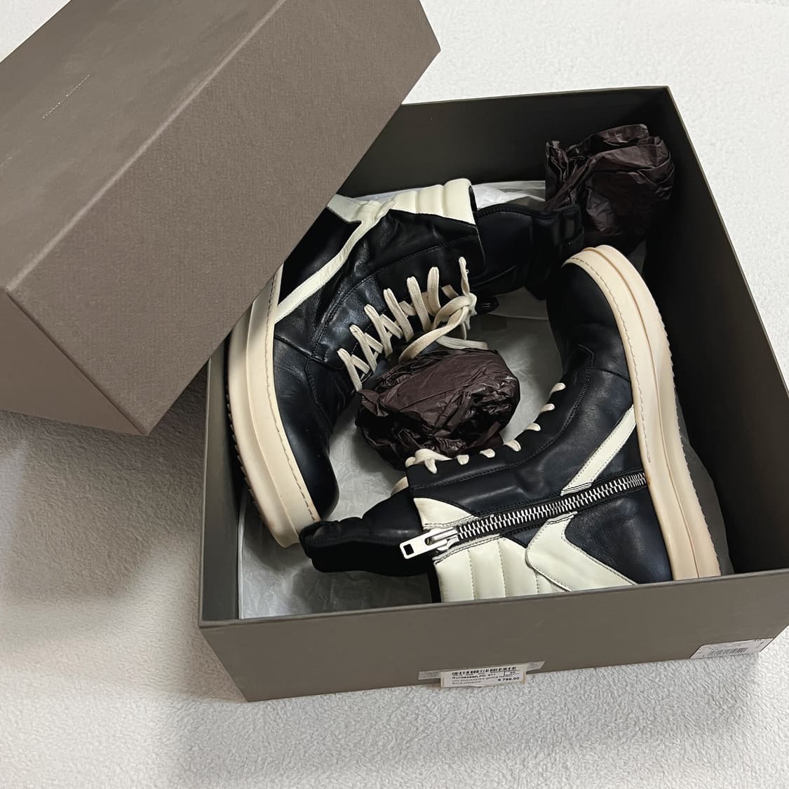 릭오웬스 15SS 지오바스켓 모노크롬 LPO 상품이미지7