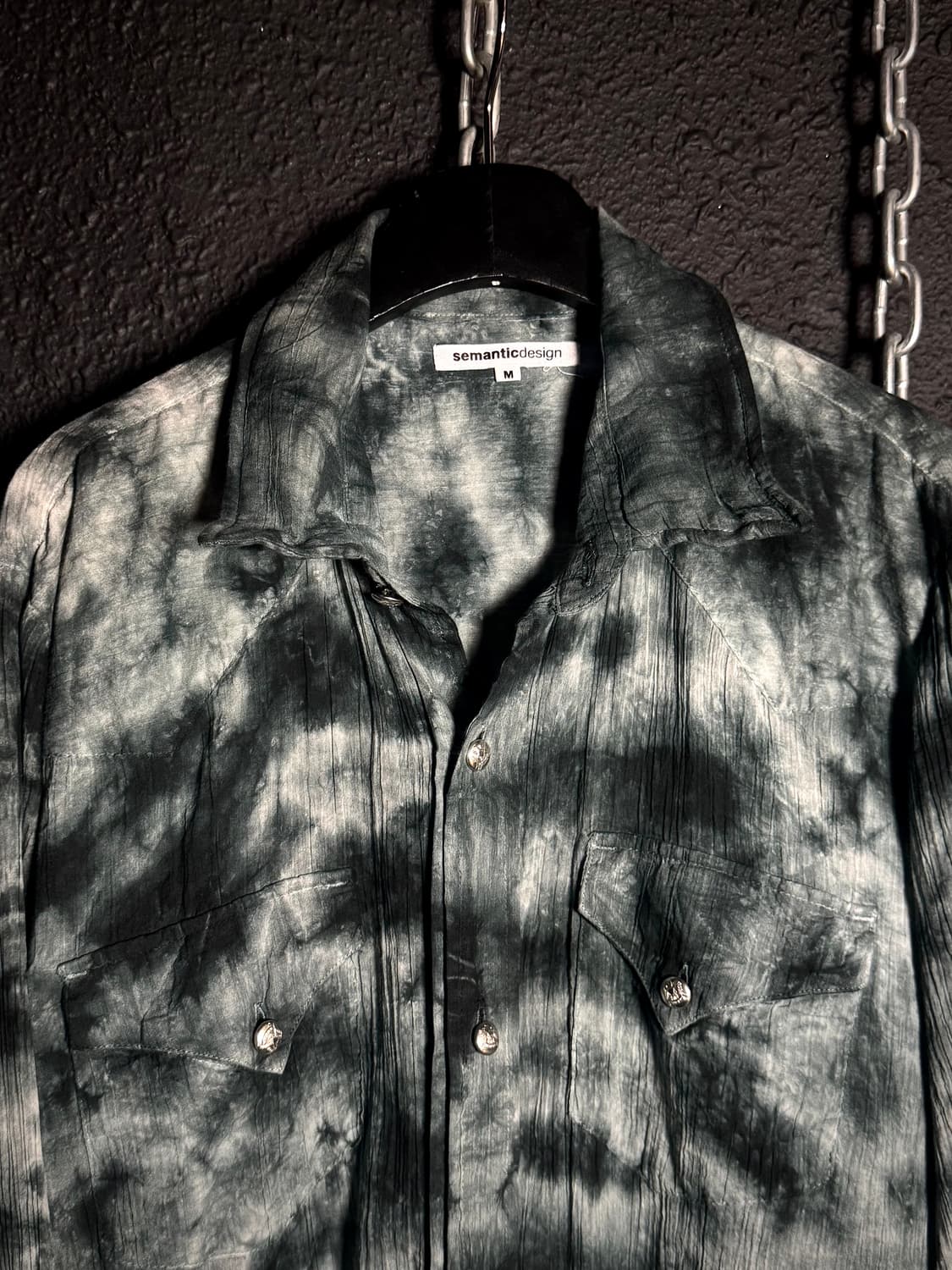 semantic design – Tie-Dye Western Shirt  상품이미지6
