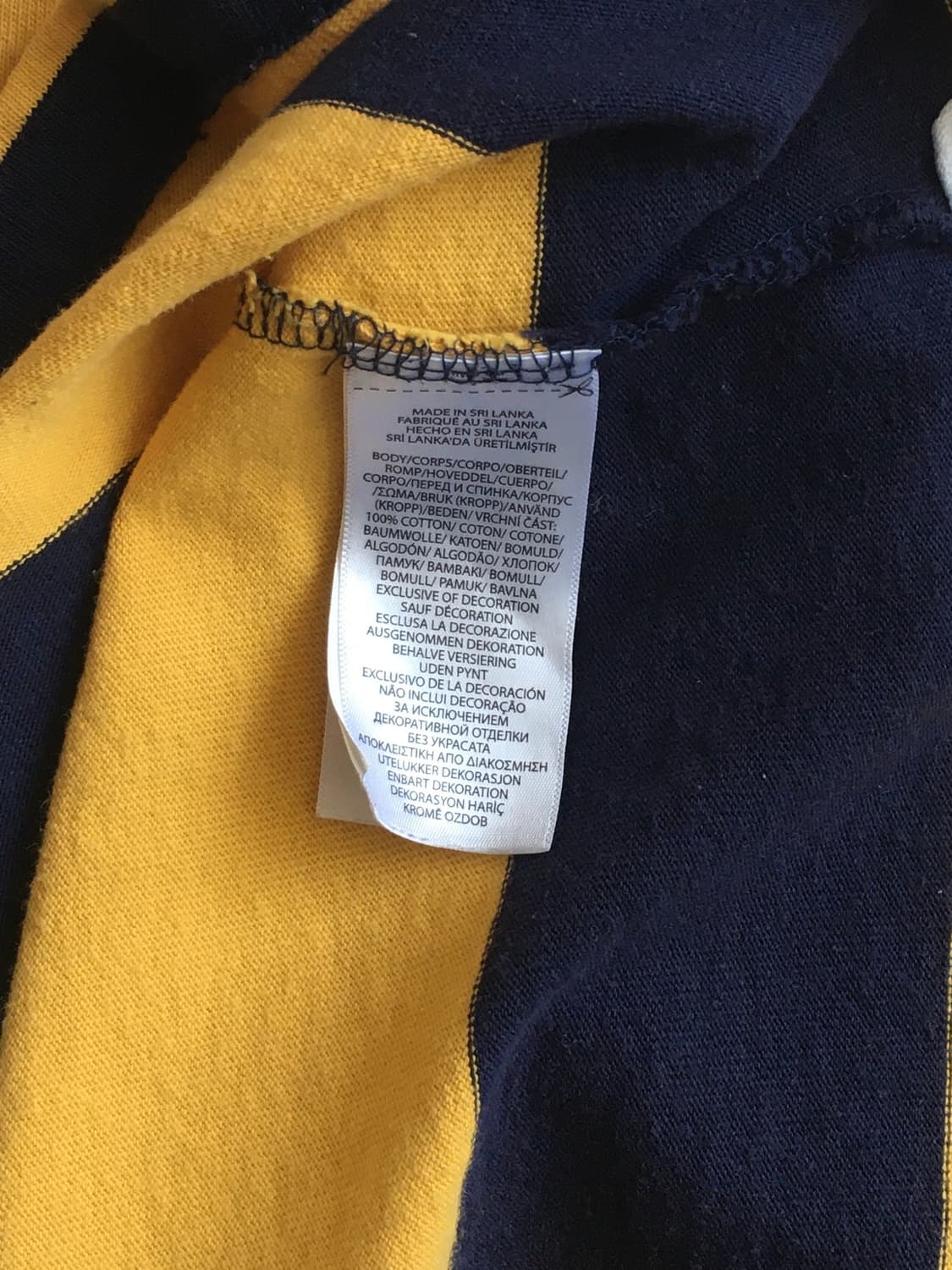 폴로 랄프로렌 스트라이프 카라 롱슬리브 상품이미지5