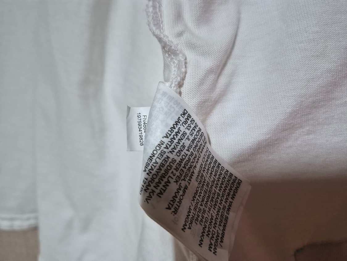 조던 플라이트 베이스볼 탑 화이트(XL) 상품이미지10