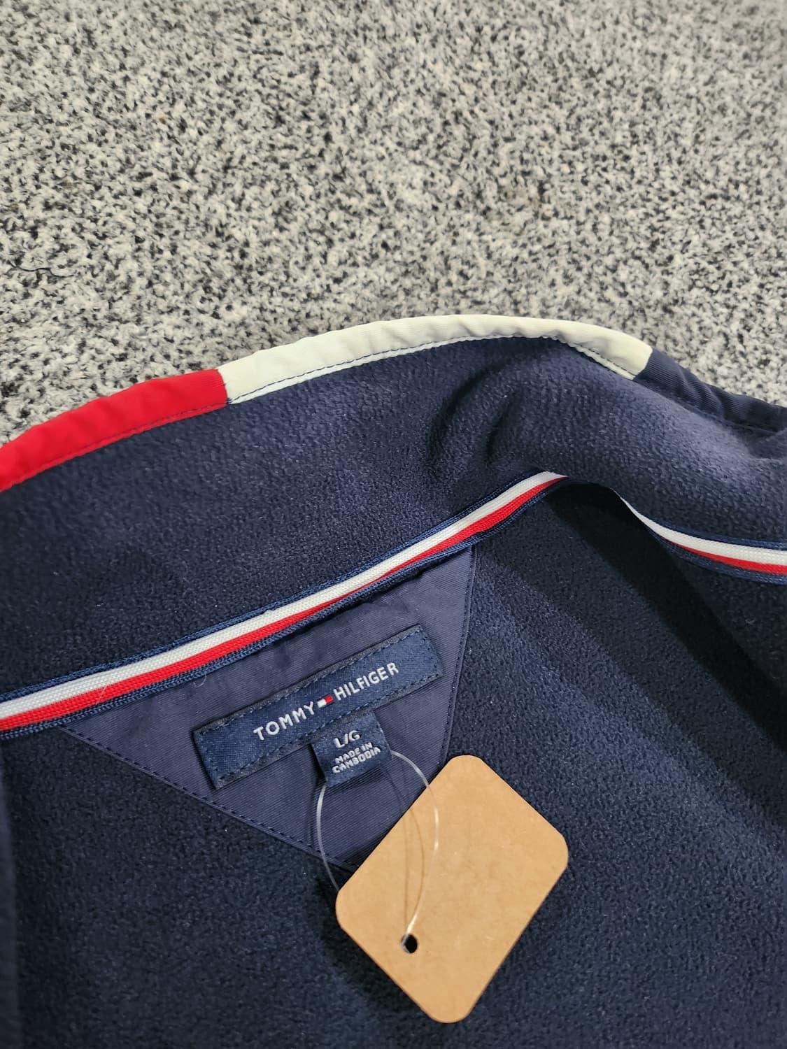 타미 힐피거(Tommy Hilfiger) 배색 집업 자켓 상품이미지6