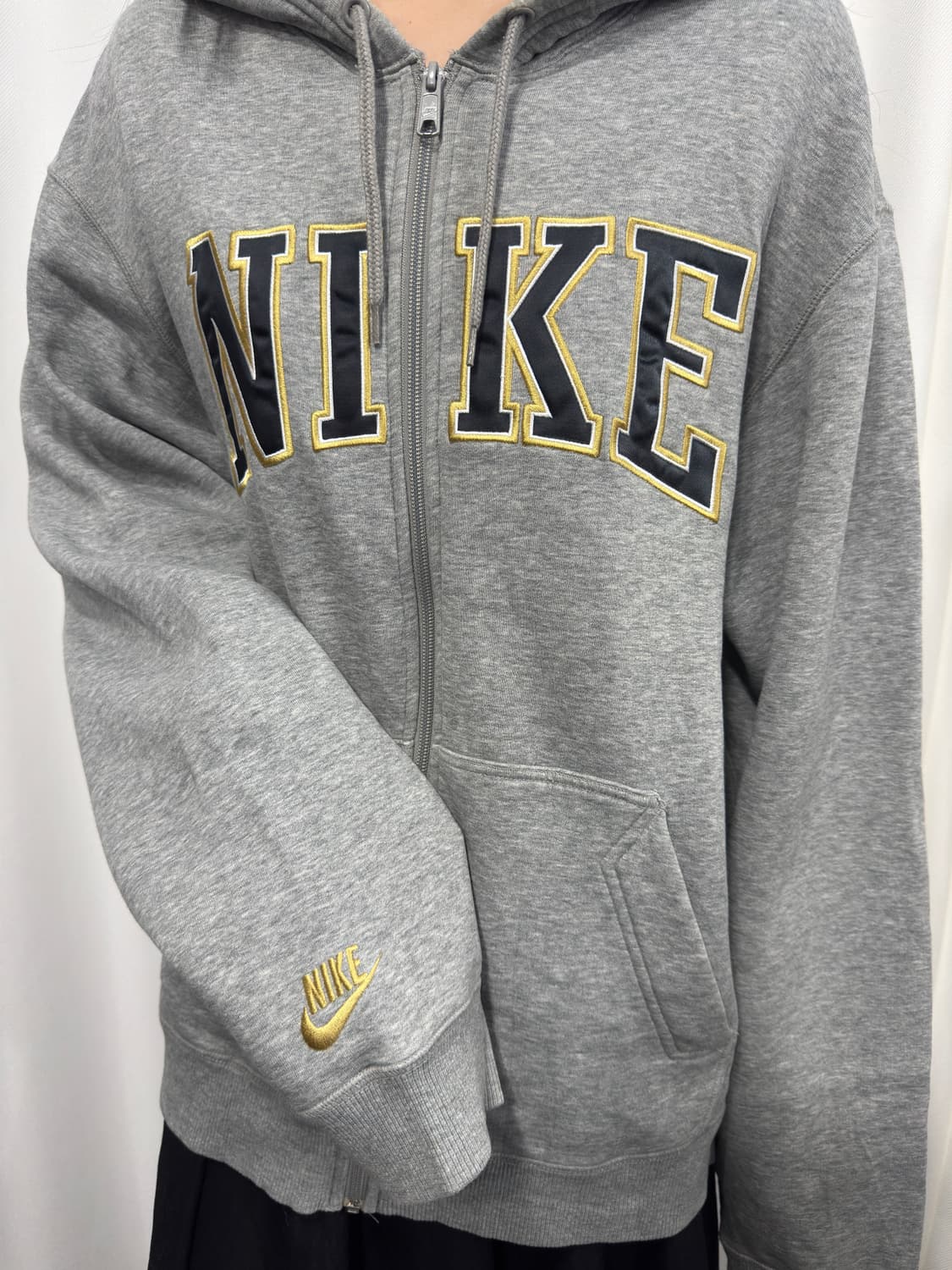 nike big logo hood zipup 상품이미지3