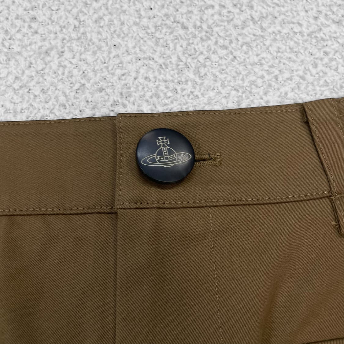 비비안웨스트우드 포켓 셔링 스커트 브라운 상품이미지3