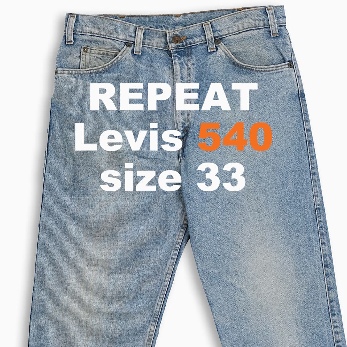 리바이스 540 오렌지탭 90s 33 인치 OR5403406 상품이미지1