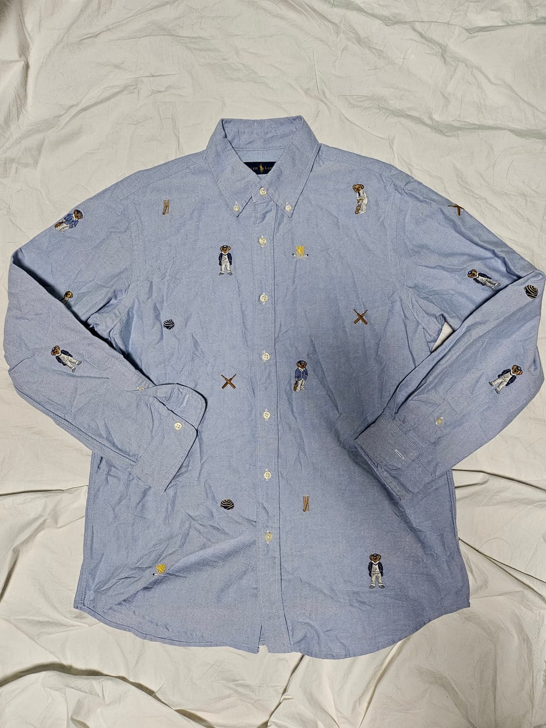 폴로랄프로렌 베어패턴 셔츠 M 상품이미지1