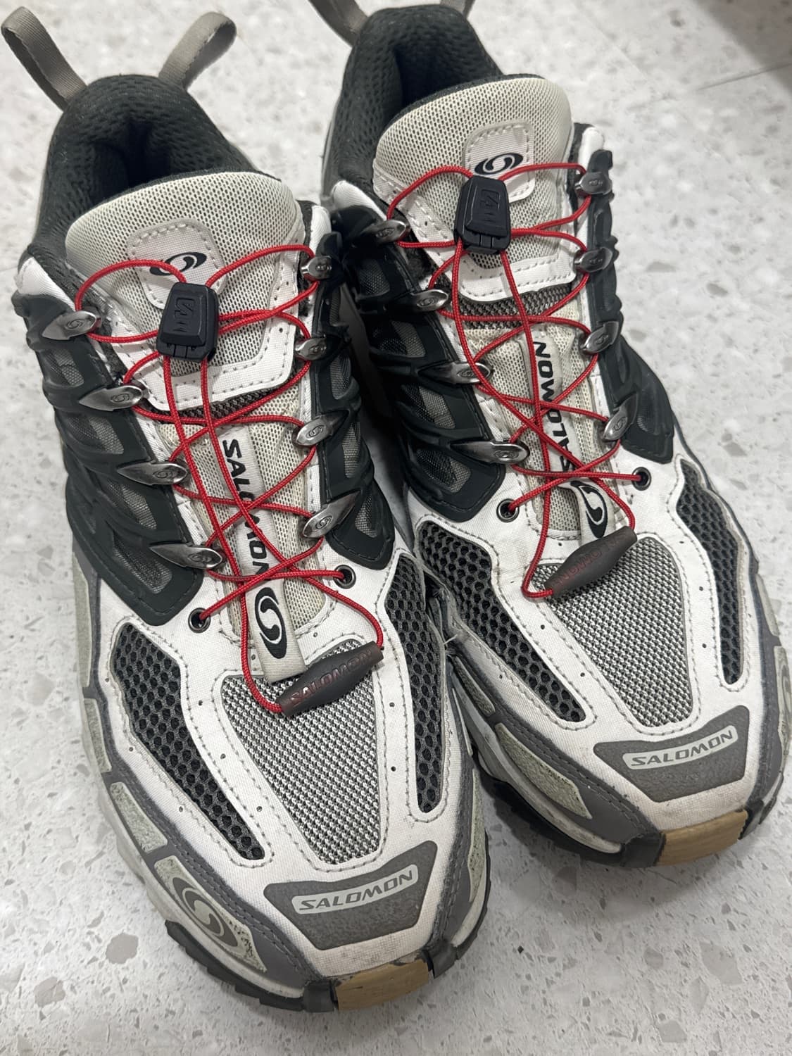 살로몬 ACS 프로 벨루가 빈티지 카키 280 사이즈 판매합니다 상품이미지1