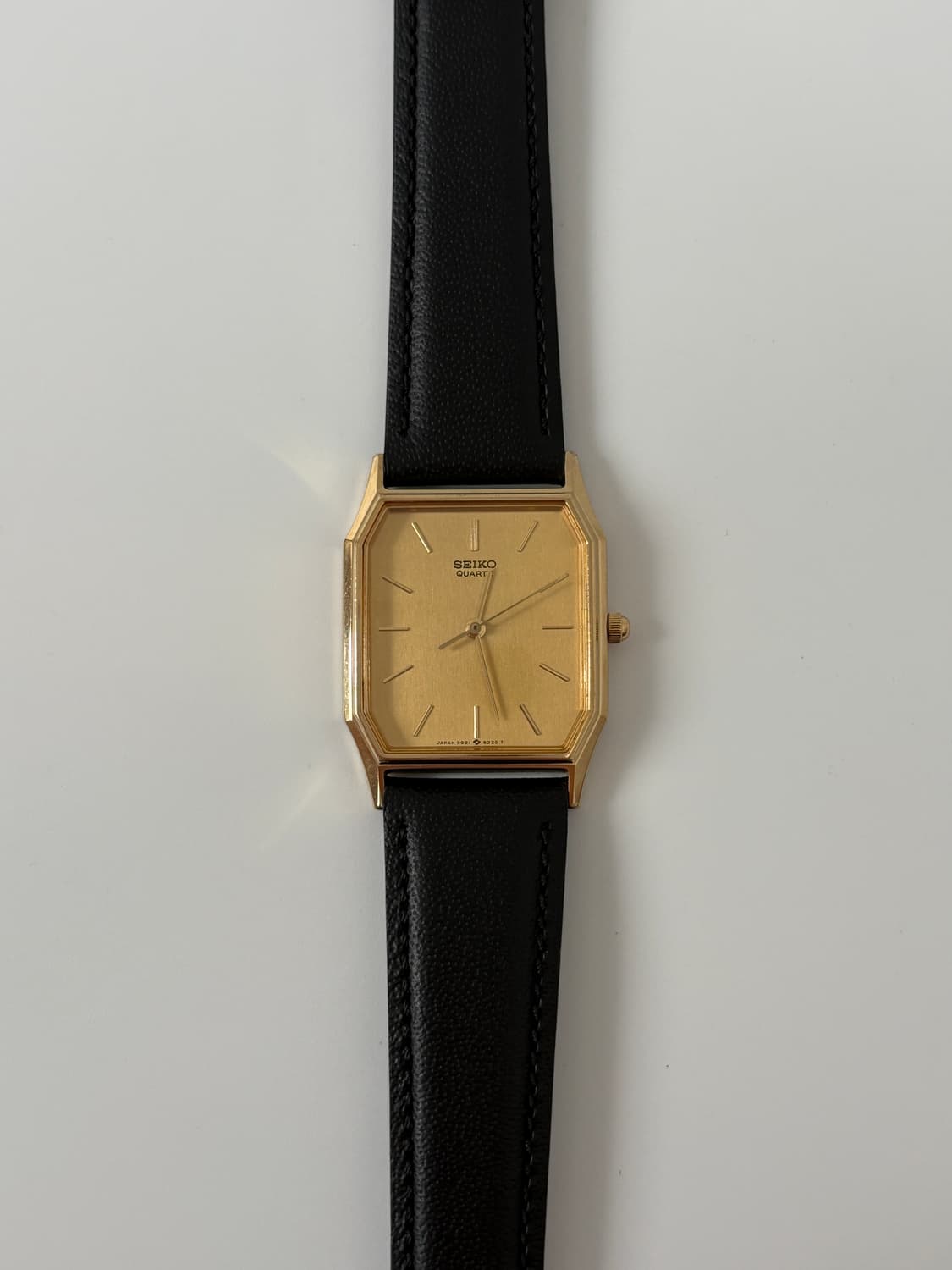 80s chariot gold octagon case quartz 상품이미지4