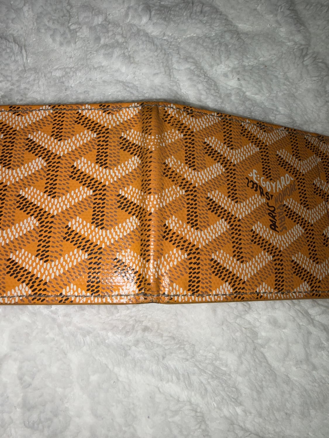 고야드 빅투와르 반지갑 옐로우 상품이미지4