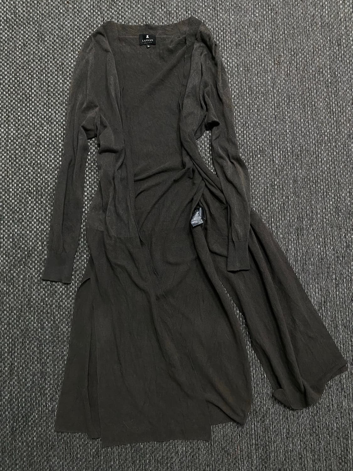 [LANVIN] Minimal Grey Long Cardigan 상품이미지7