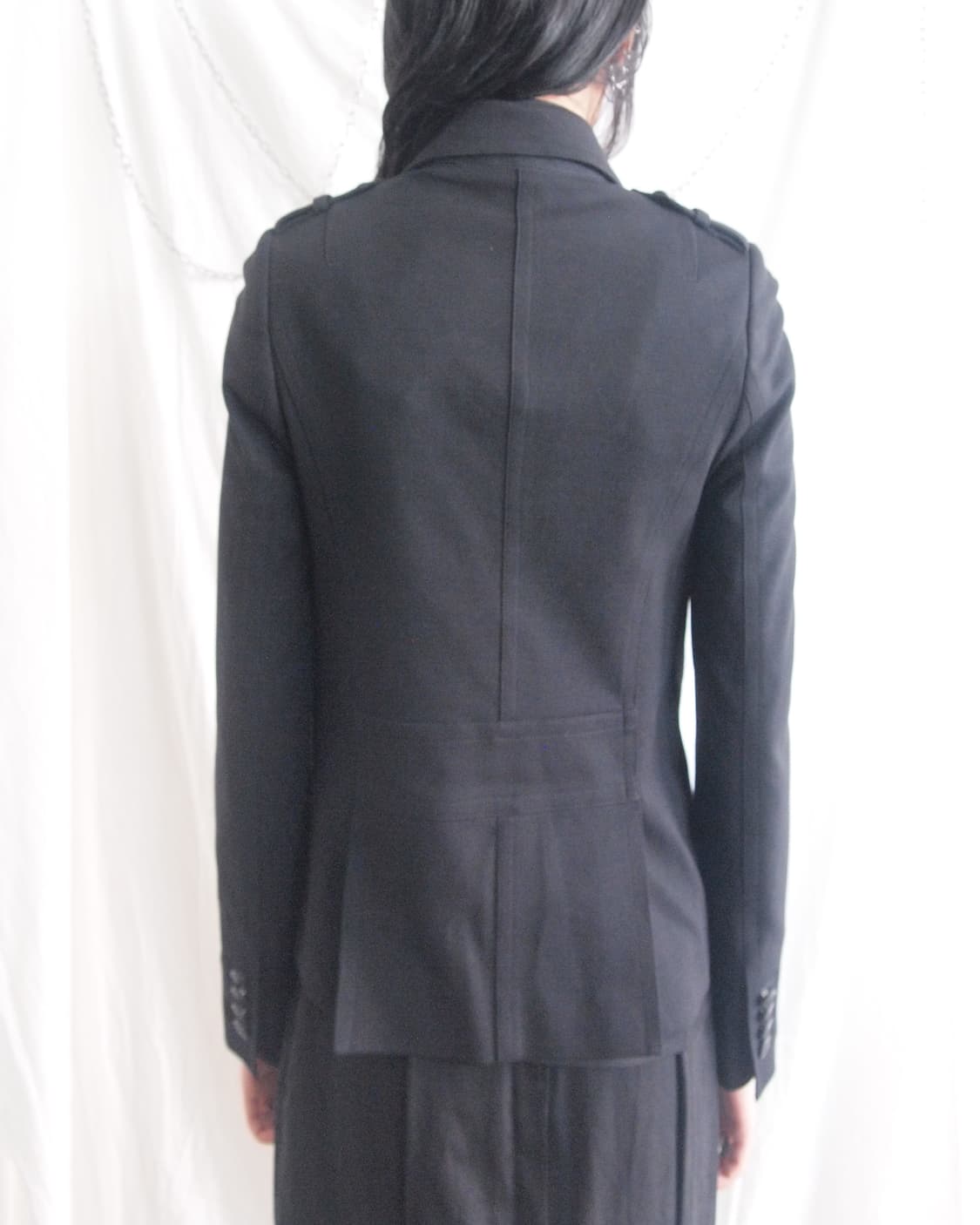 new* 닐바렛 크롭 컷 피코트 상품이미지5