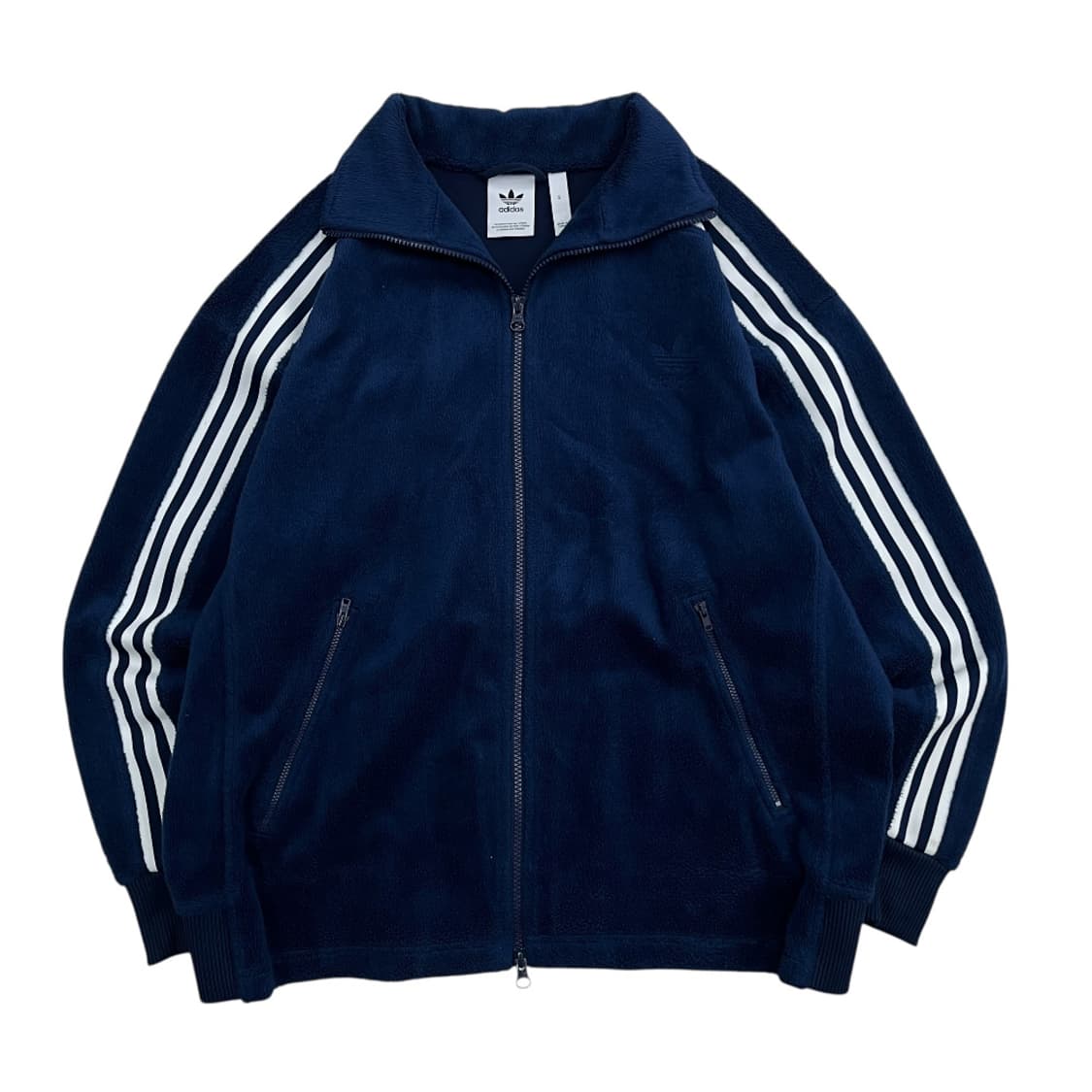 아디다스 화이트라인 네이비 투웨이 후리스 S 상품이미지2