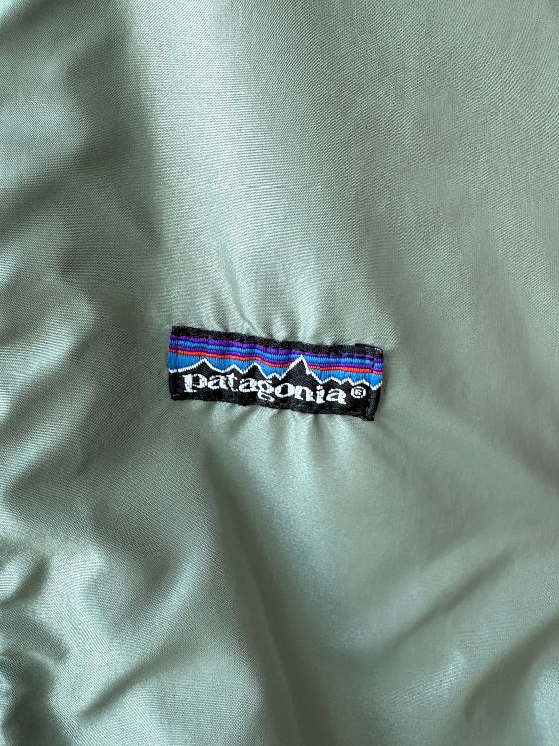 80's빈티지 파타고니아 신칠라 쉘드 봄버 자켓 올리브/레드 상품이미지5