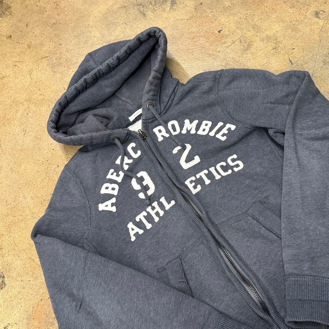 아베크롬비 그레이 후드집업 상품이미지1