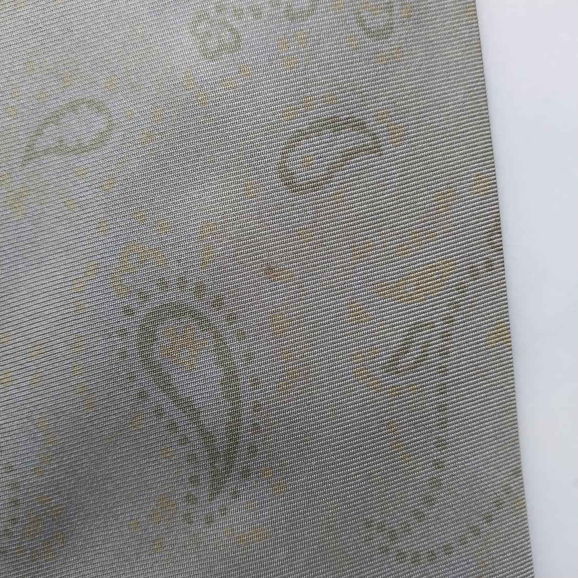 에르메네질도 제냐 실크 올리브 패턴 넥타이 9.5cm A등급 K2091
 상품이미지10