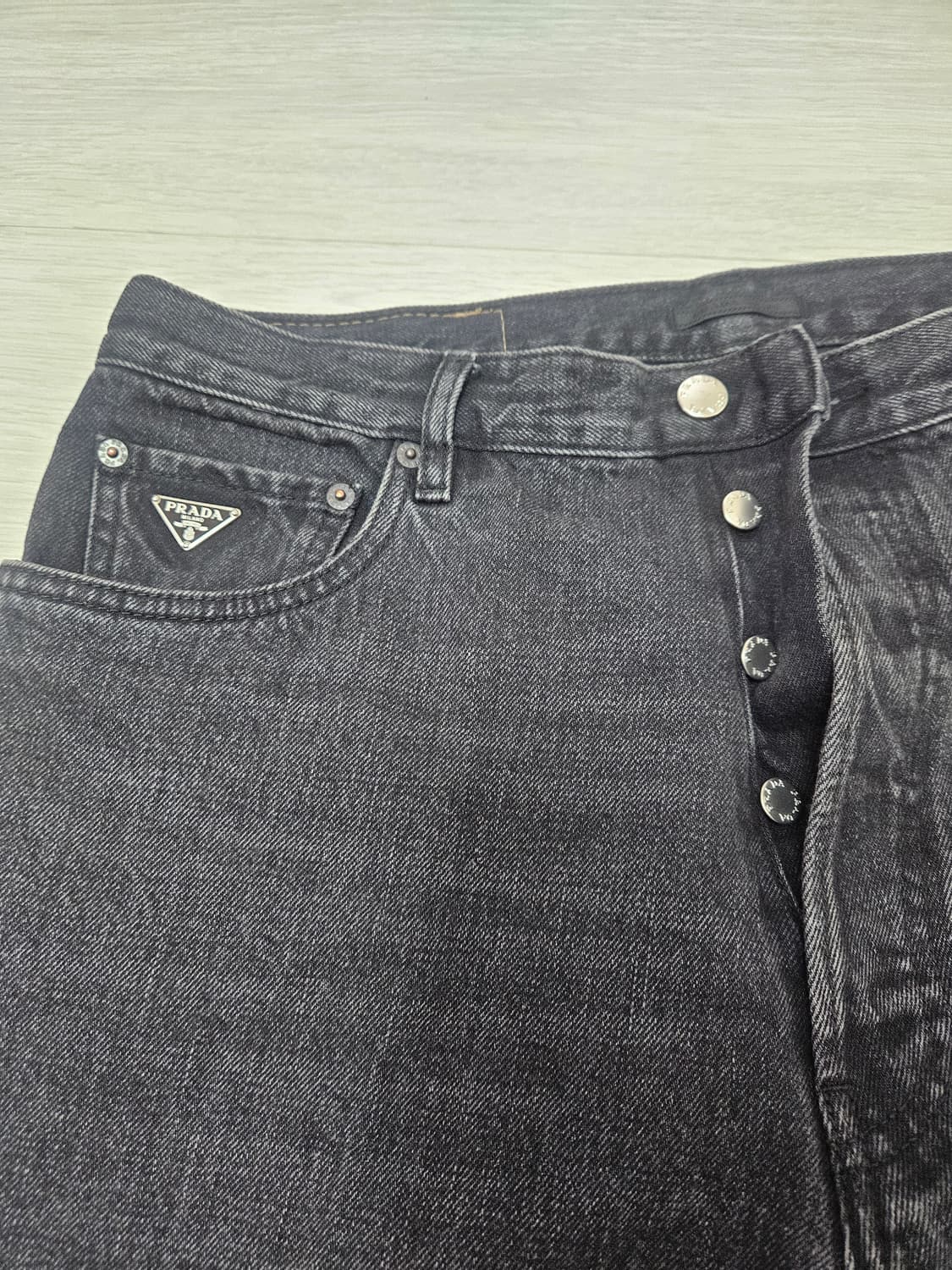 프라다 블랙데님진 상품이미지2