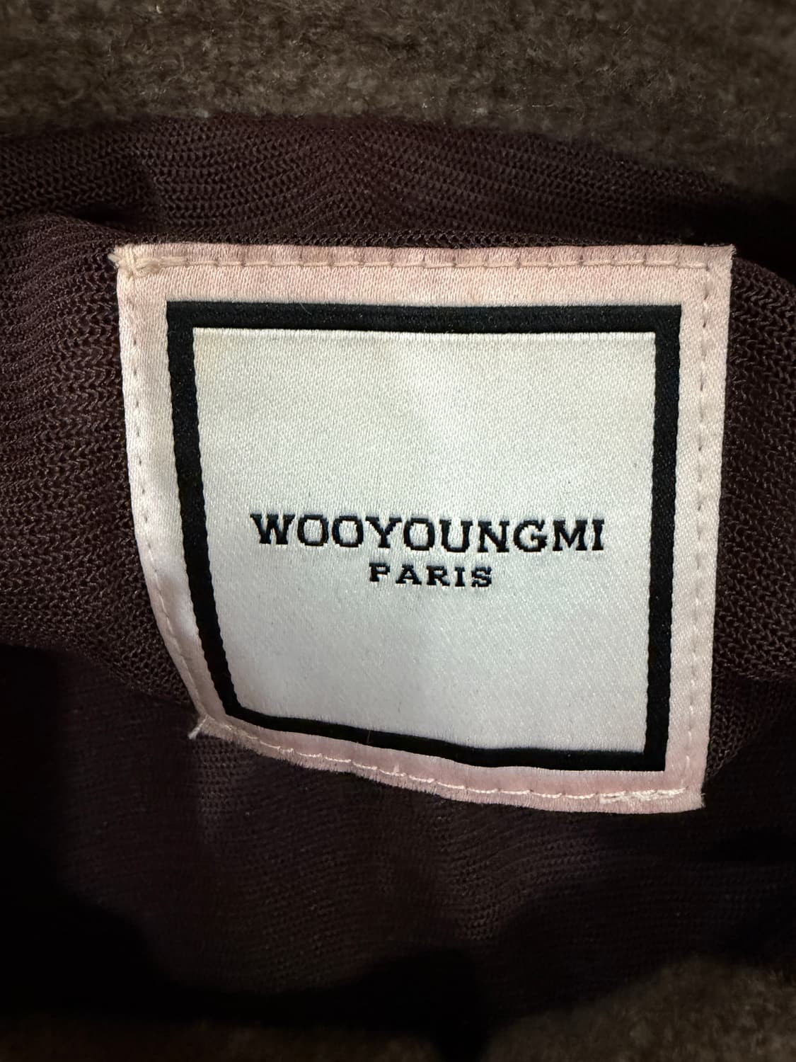 22FW 우영미 울 크롭 니트 상품이미지5