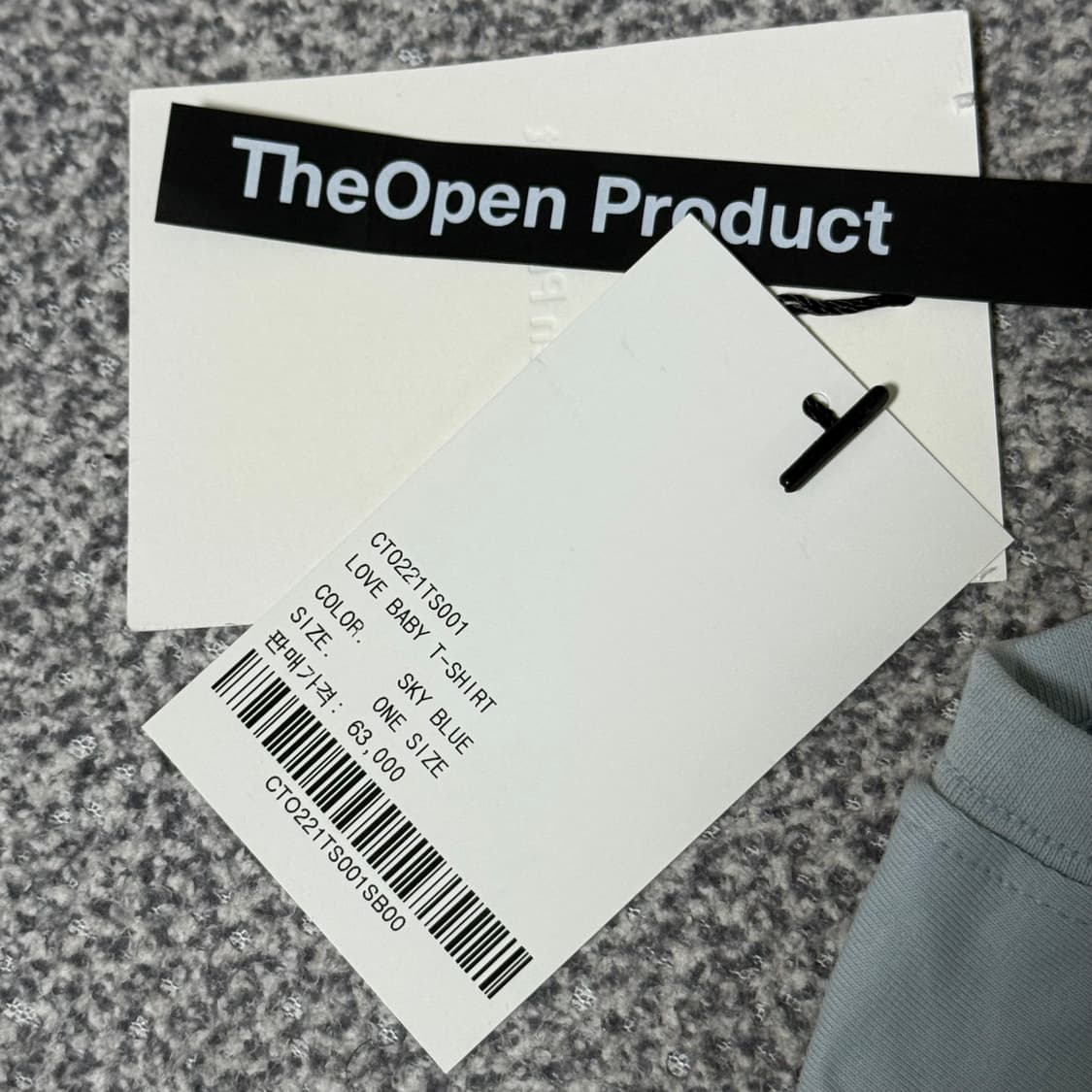 [정가 6만원 새상품] 더오픈프로덕트 반팔 상품이미지8