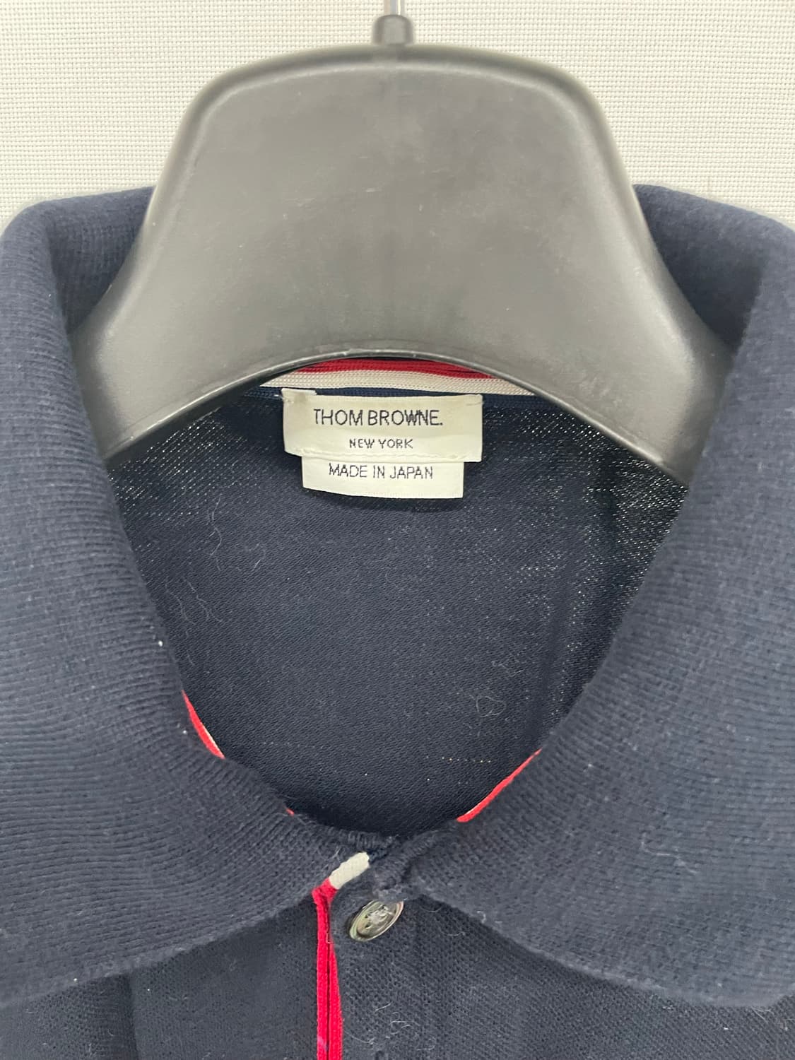 톰브라운 남방 셔츠, 그레이/네이비 반팔 티셔츠 상품이미지7