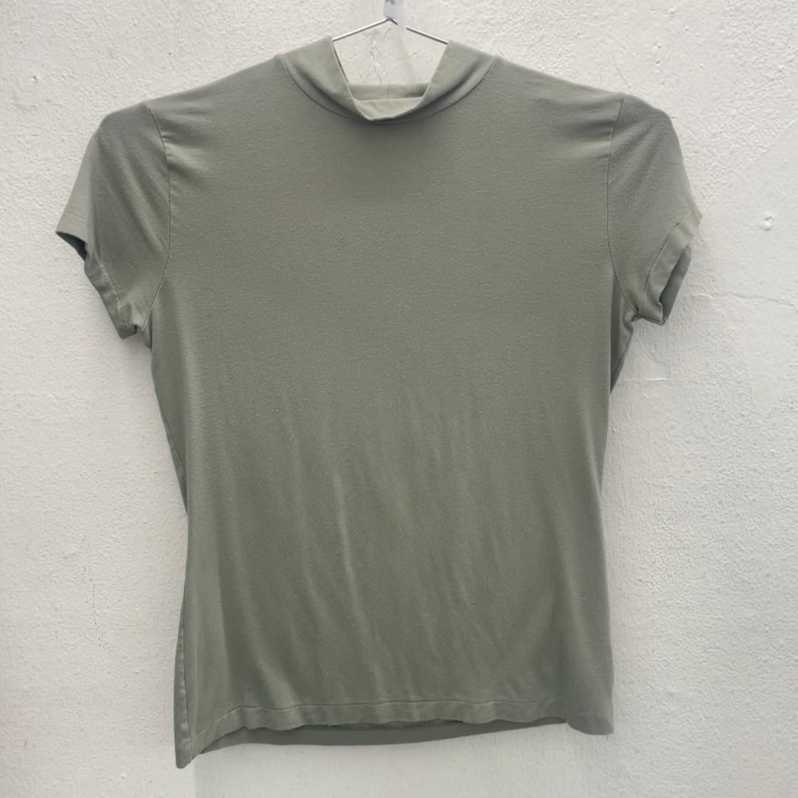 베네통 페일그린 반폴라 반팔 티셔츠 상품이미지1