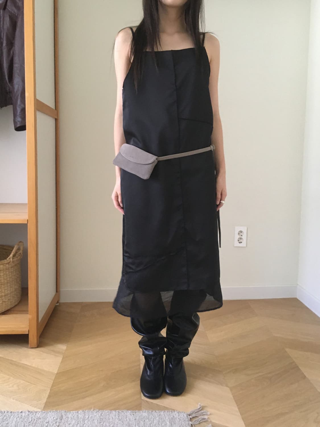 미엔느 mienne 소프트 하이 플랫 롱부츠 상품이미지3