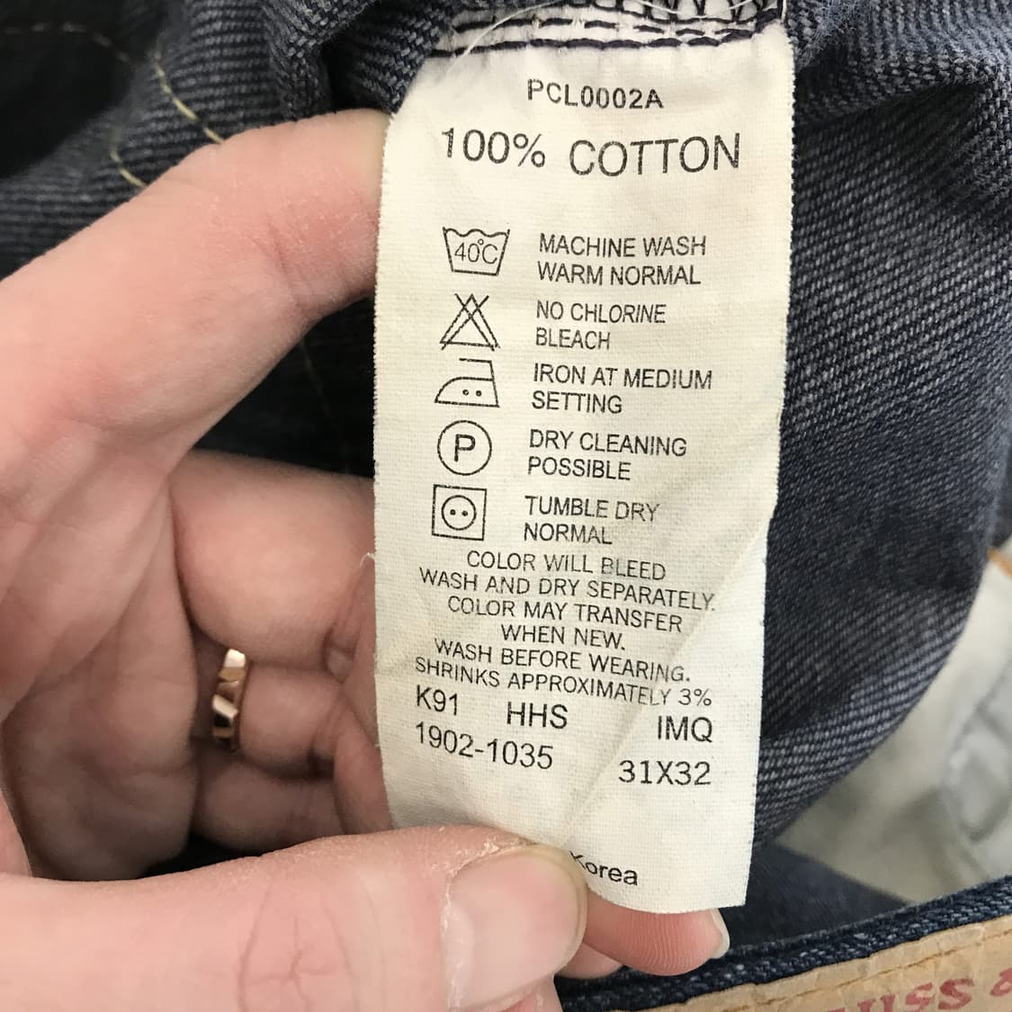 리바이스 타입원 1902 청바지 [78x82] 상품이미지5