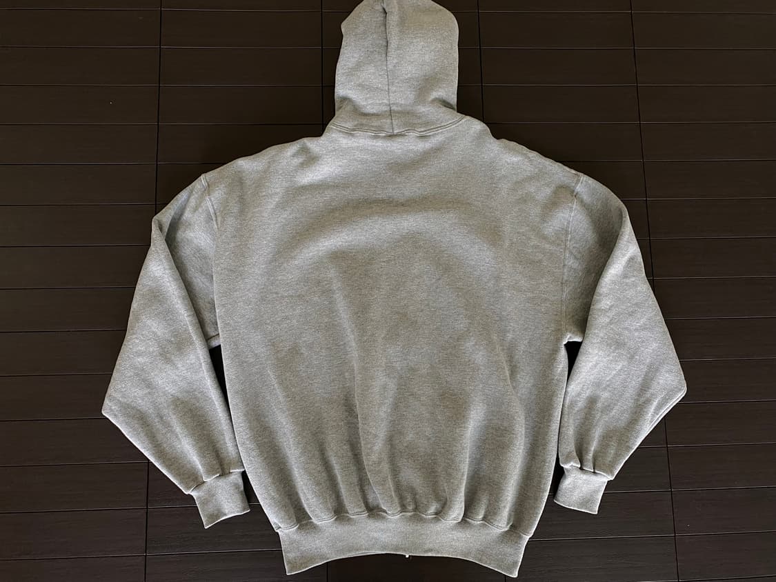 (XL) 90s 러셀 후드집업 그레이 상품이미지2