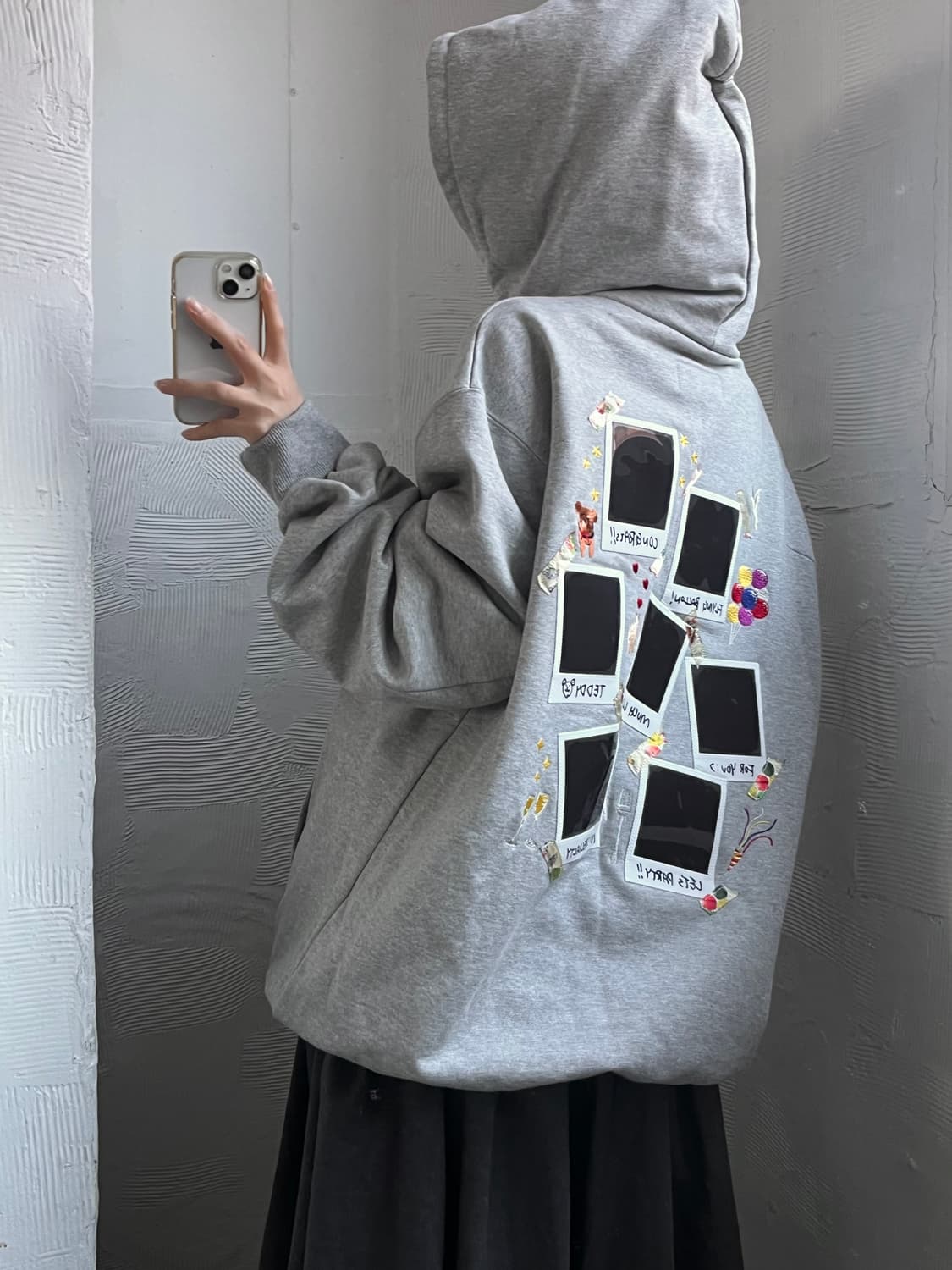 Doublet 더블렛 폴라로이드 후디 상품이미지1