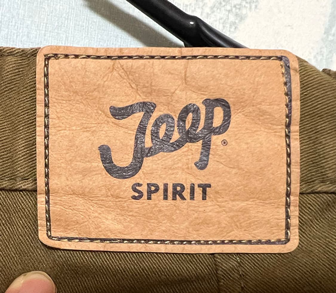 JEEP 지프 빈티지 멀티와펜 레터링 코튼 반바지 쇼츠 브라운 M 31 상품이미지3