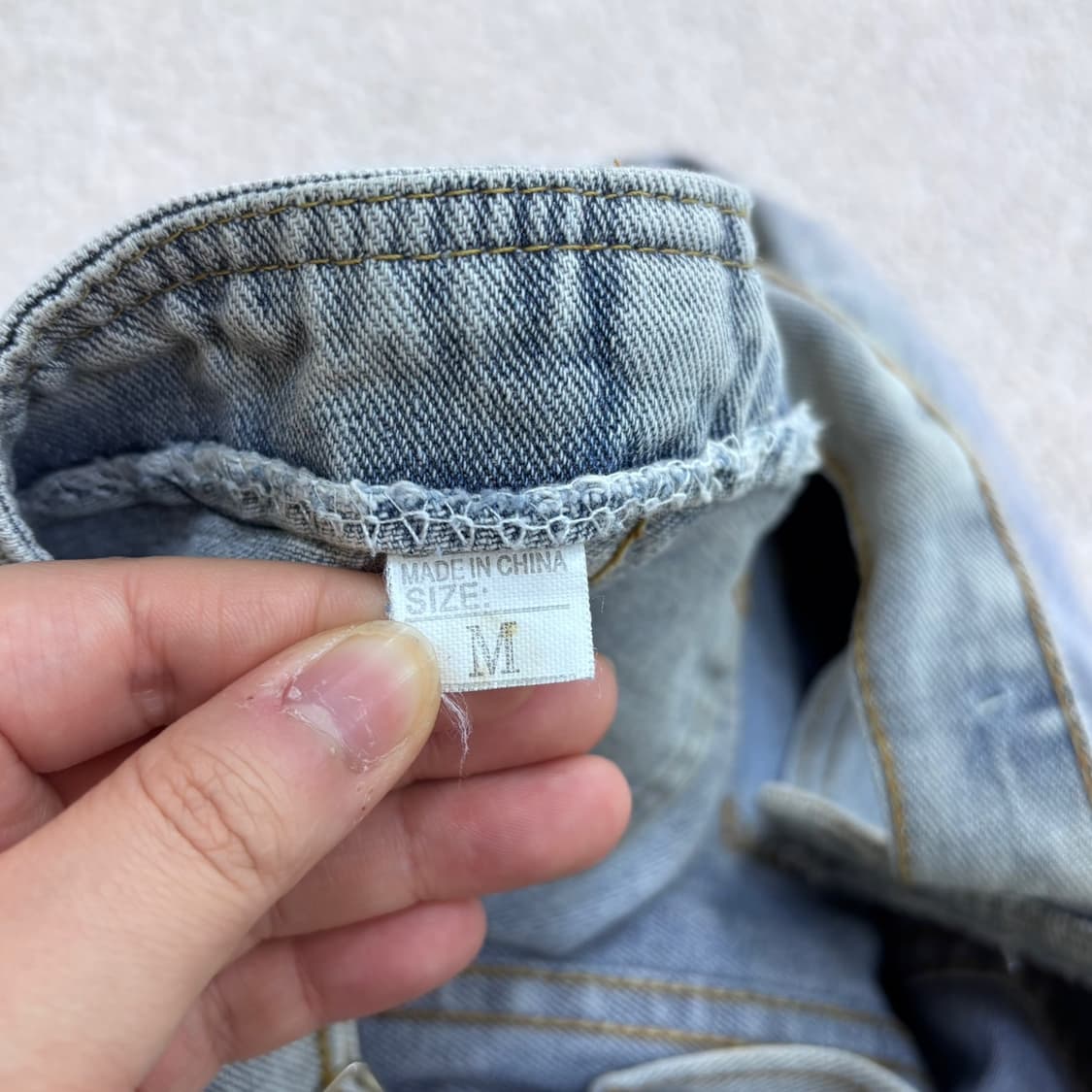 M 빈티지 여성 데님 멜빵 팬츠 0429E 상품이미지3