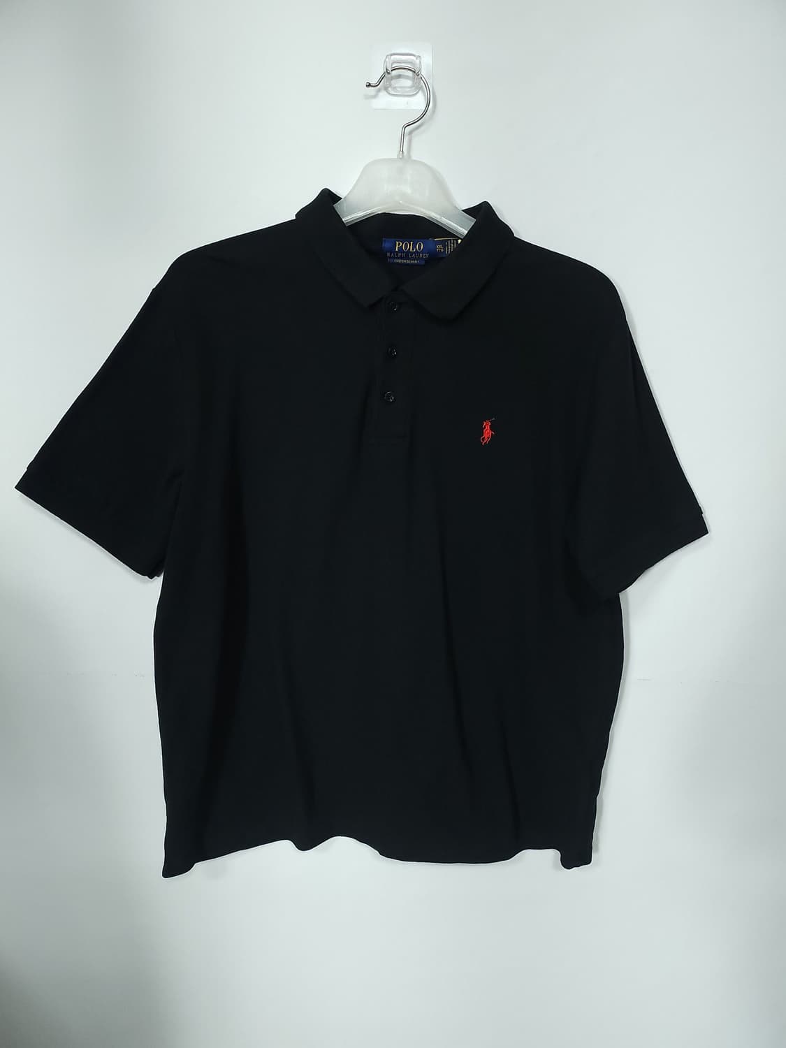 폴로 랄프로렌 커스텀 슬림핏 카라티셔츠 블랙 105-110 XXL 상품이미지5