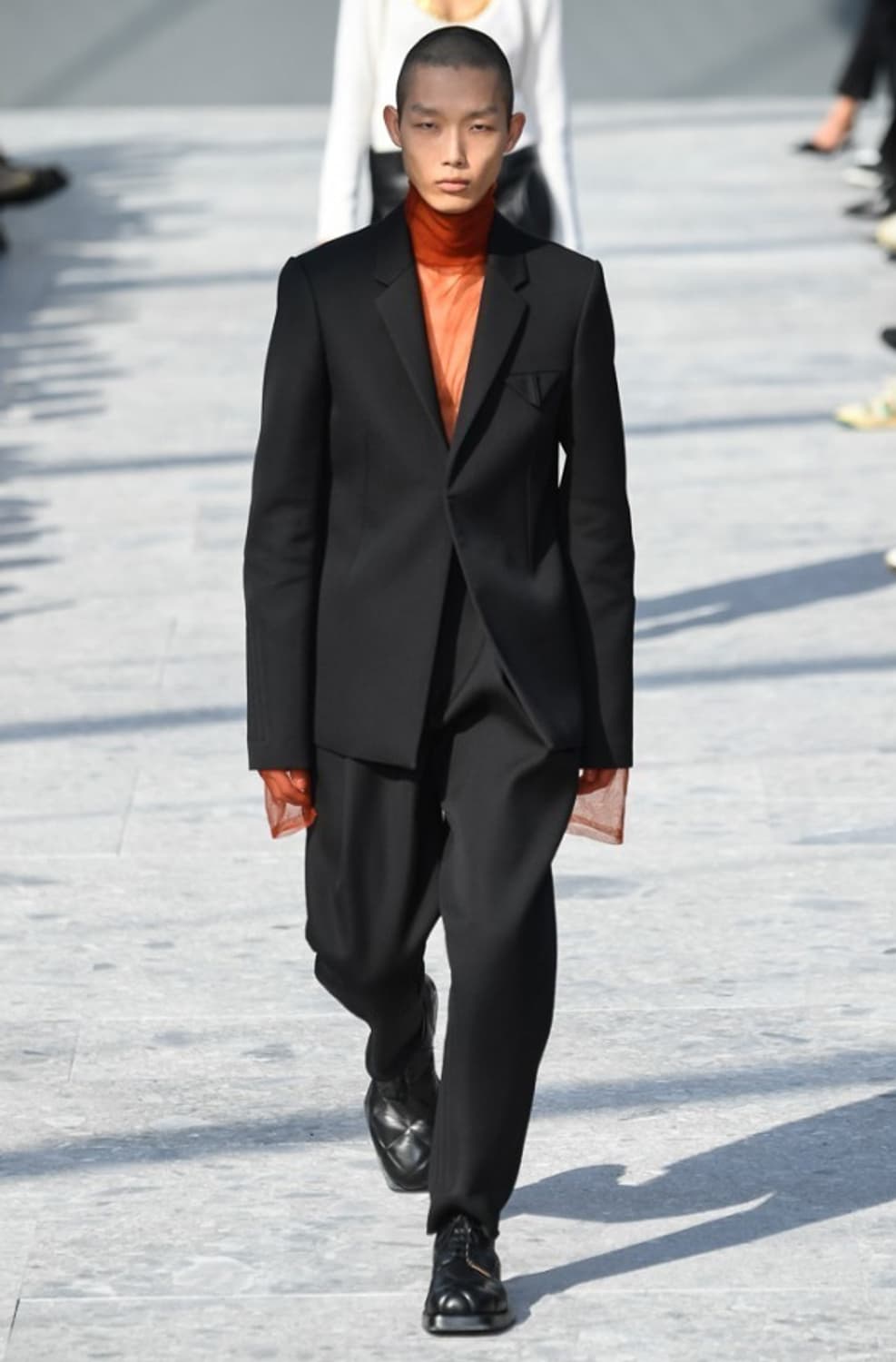 보테가베네타 더블 컴팩트 울 슬랙스 상품이미지1