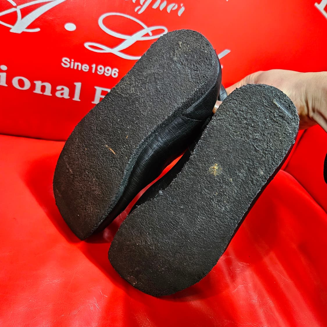 클락스 왈라비 크로커 패턴 가죽 부츠 41size 상품이미지6