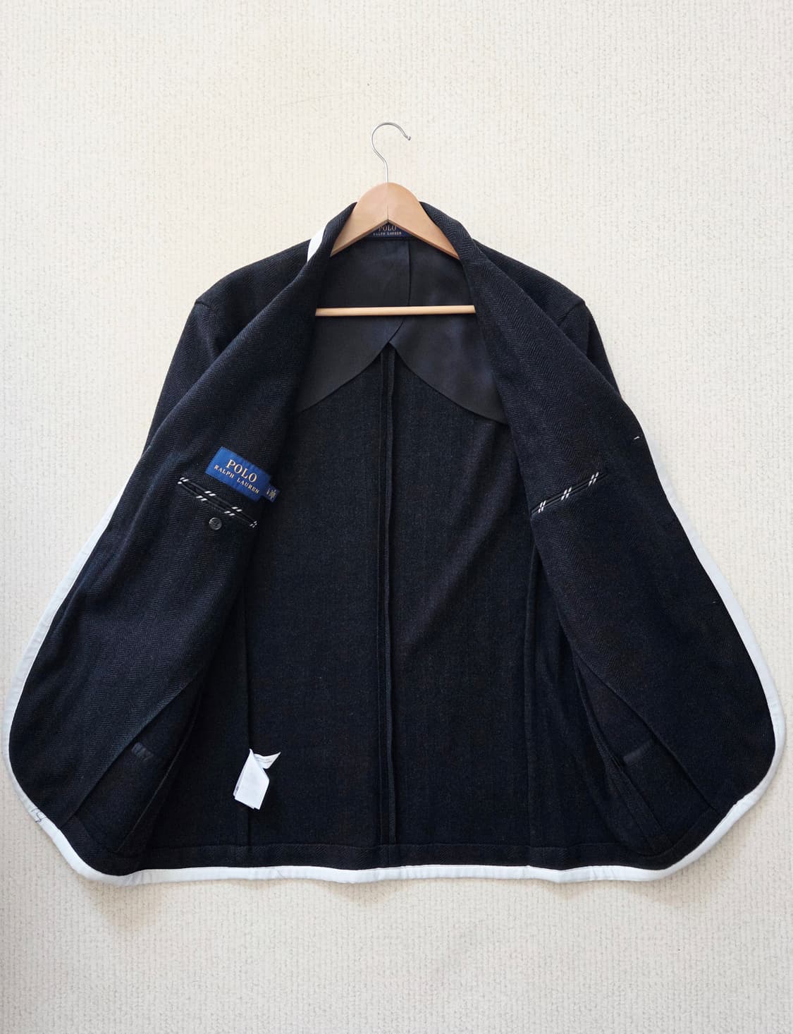 폴로 랄프로렌 와펜 시그니처 블랙 파이핑 자켓 상품이미지9