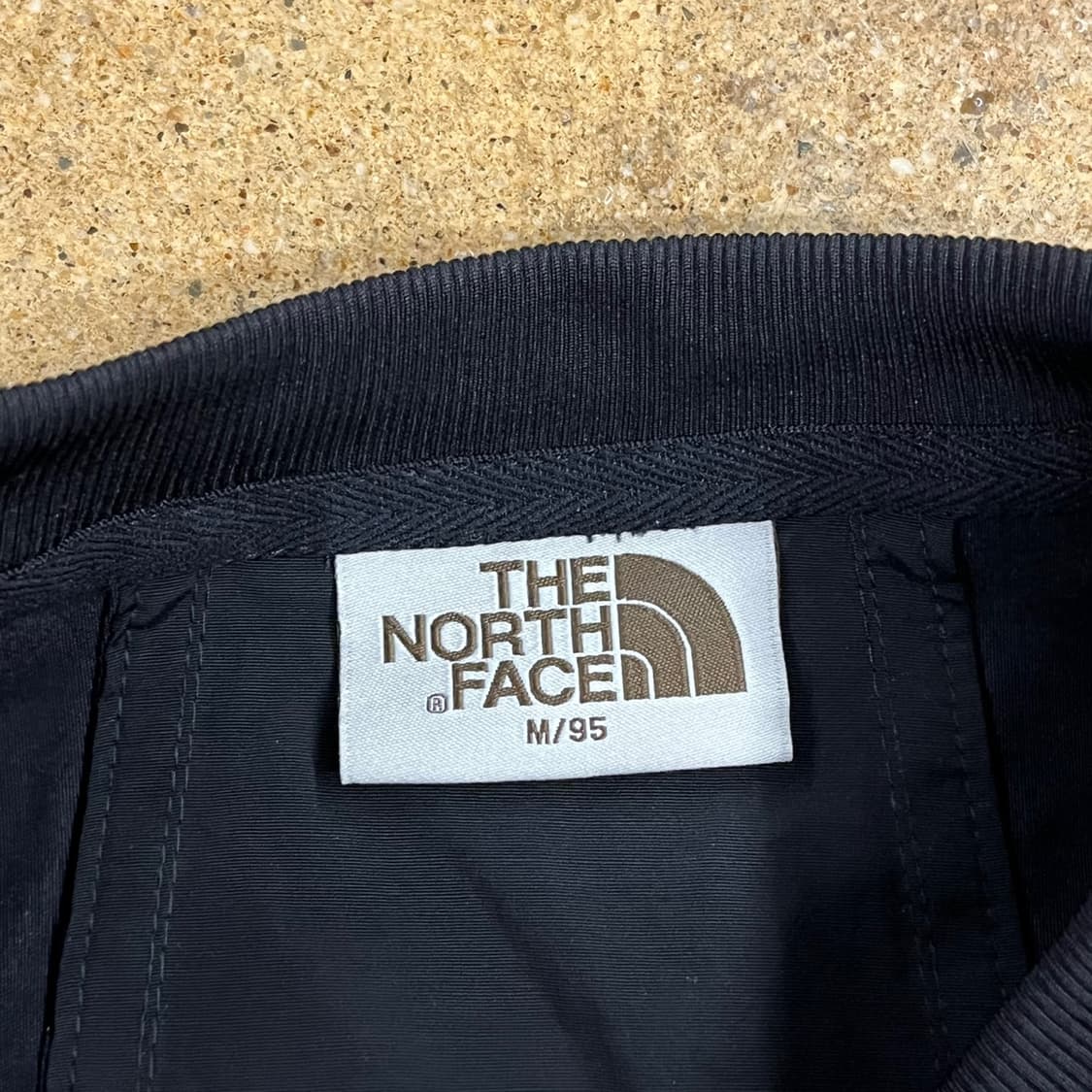 [정품/M] 노스페이스 블랙 맨투맨 긴팔 티셔츠 b18 상품이미지5