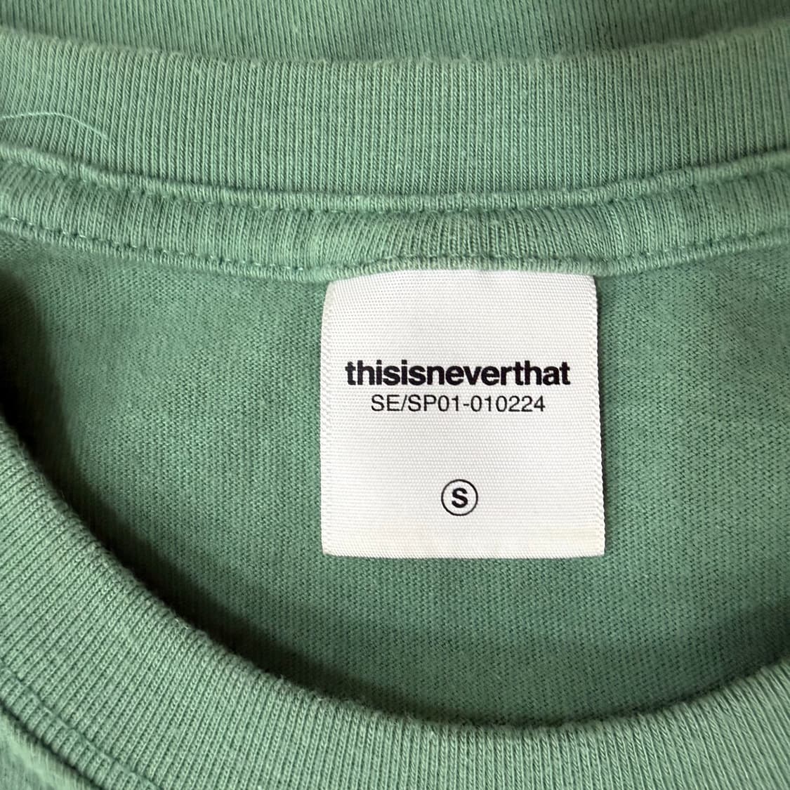 S 디스이즈네버댓 반팔 티셔츠 0413T 상품이미지3